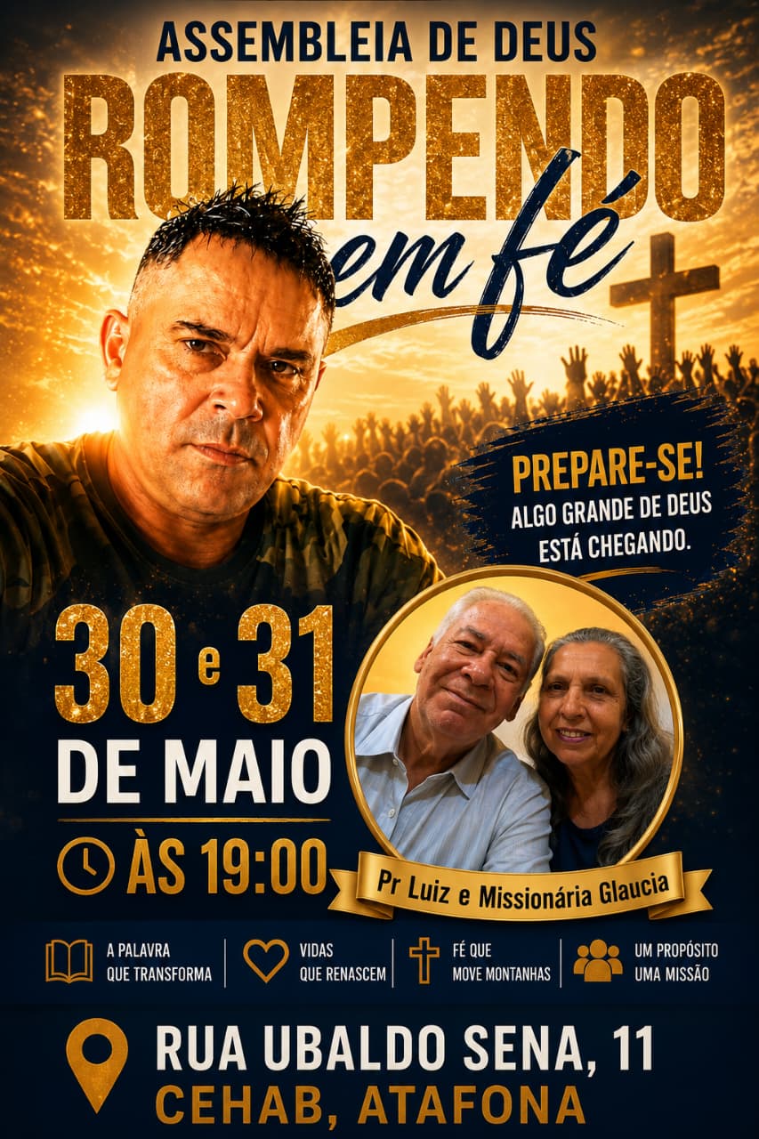Publicidade CARTAZ AD R EM FÉ