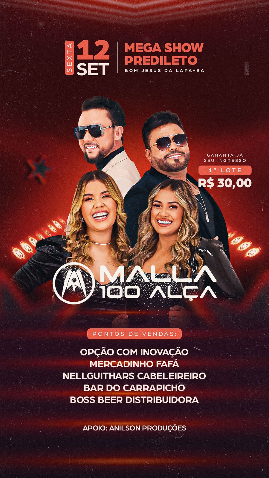 Publicidade MALLA 100 ALÇA