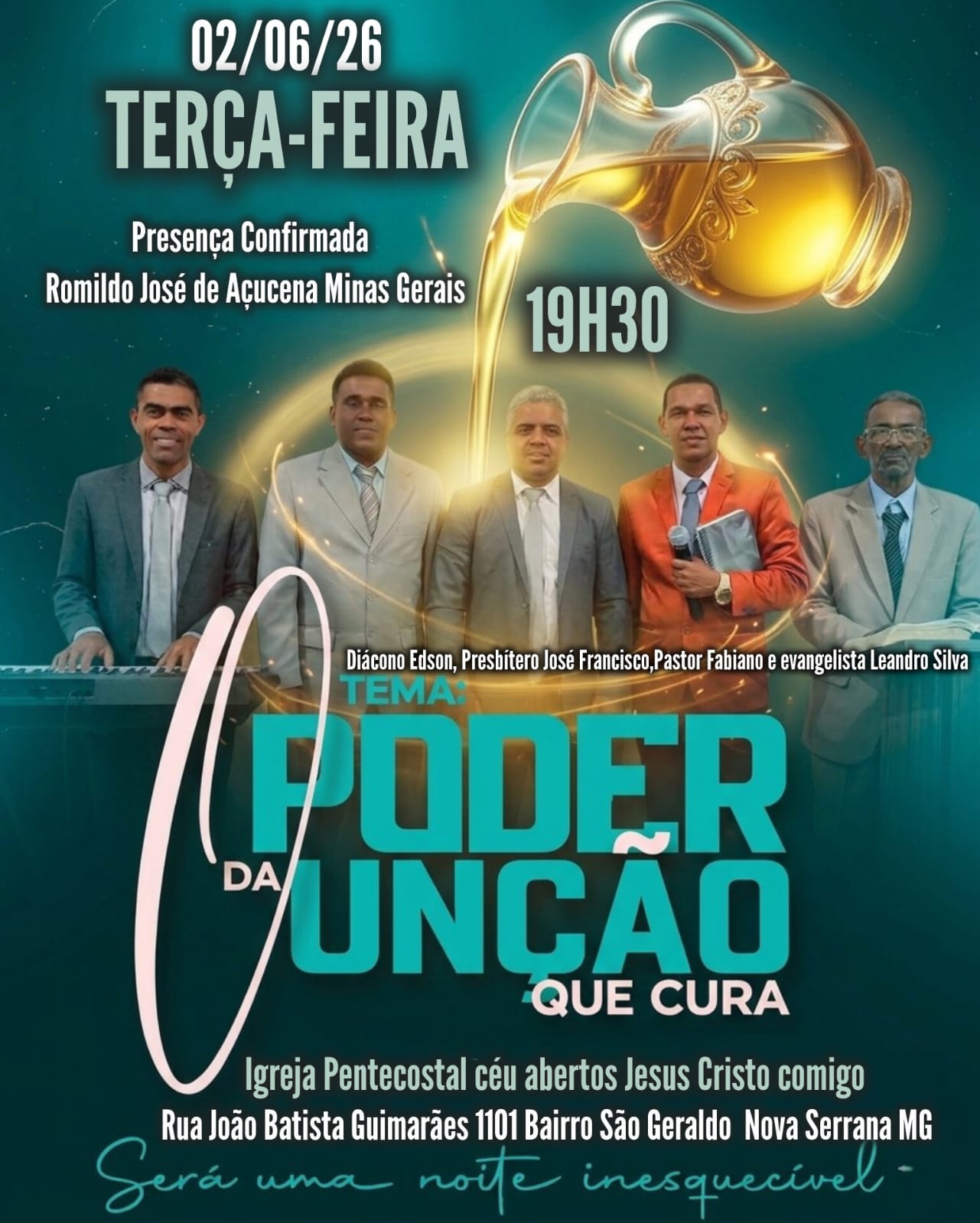 Publicidade Culto de Adoração