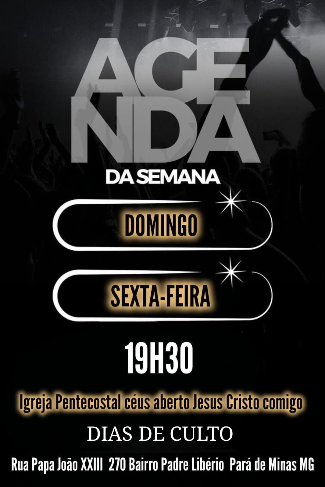 Publicidade Agenda da Semana 2