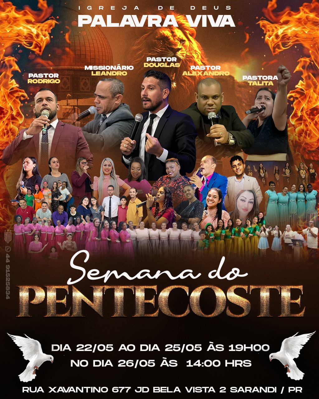 Publicidade Semana Do Pentecoste