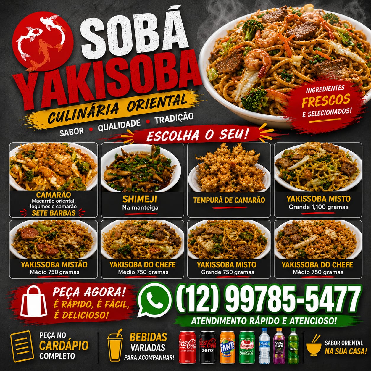 Publicidade SOBA YAKISOBA 2