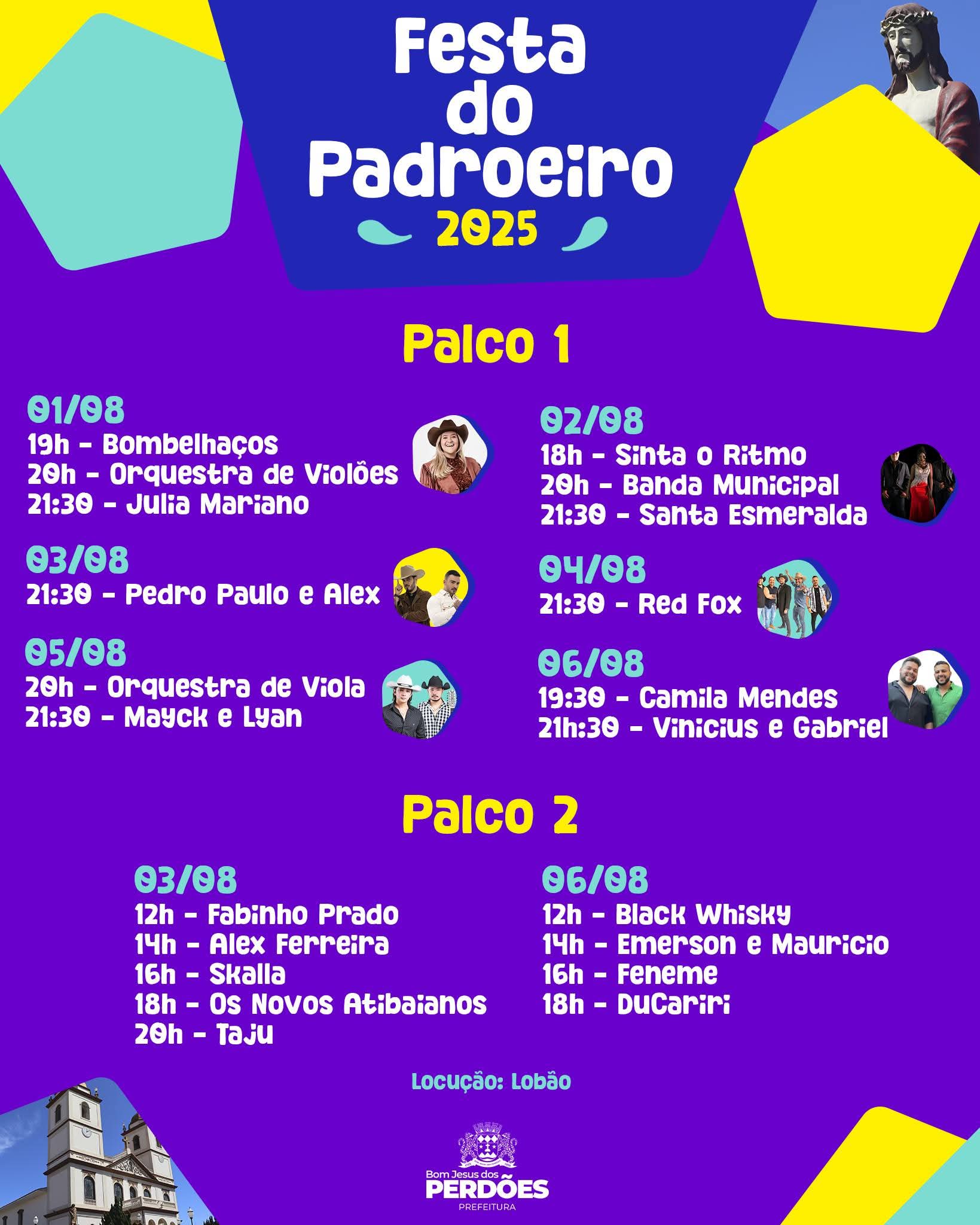 Publicidade Festa do Padroeiro 2025