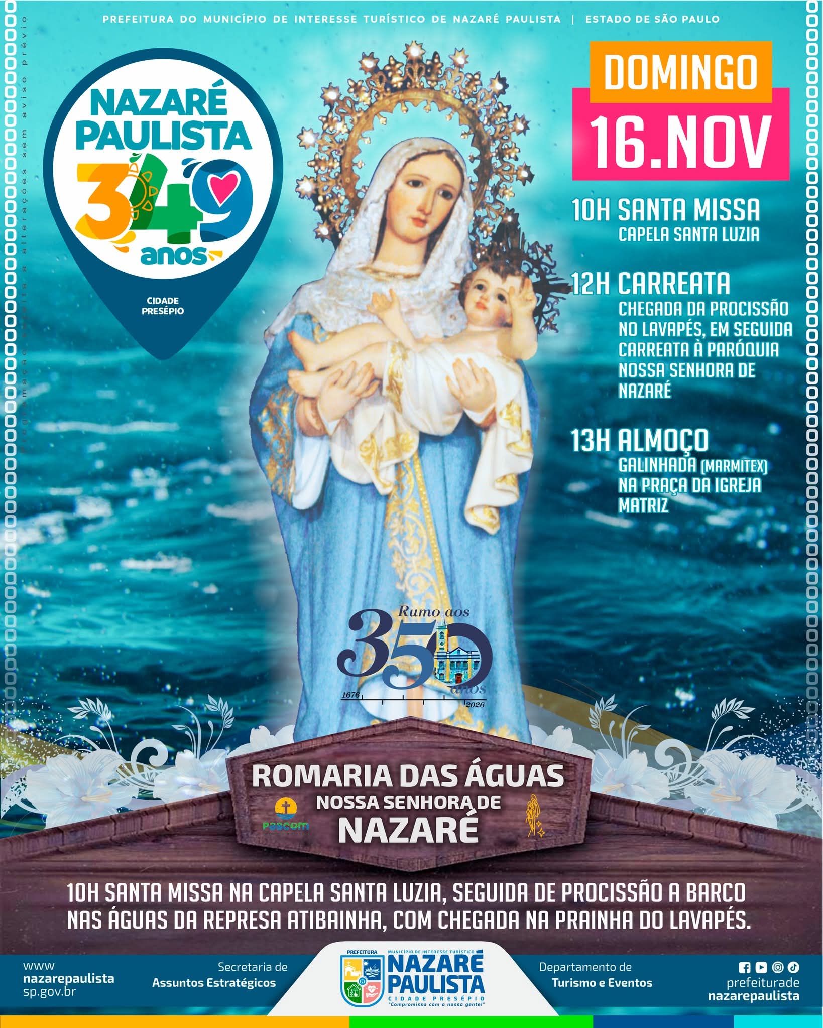 Publicidade Romaria das aguas