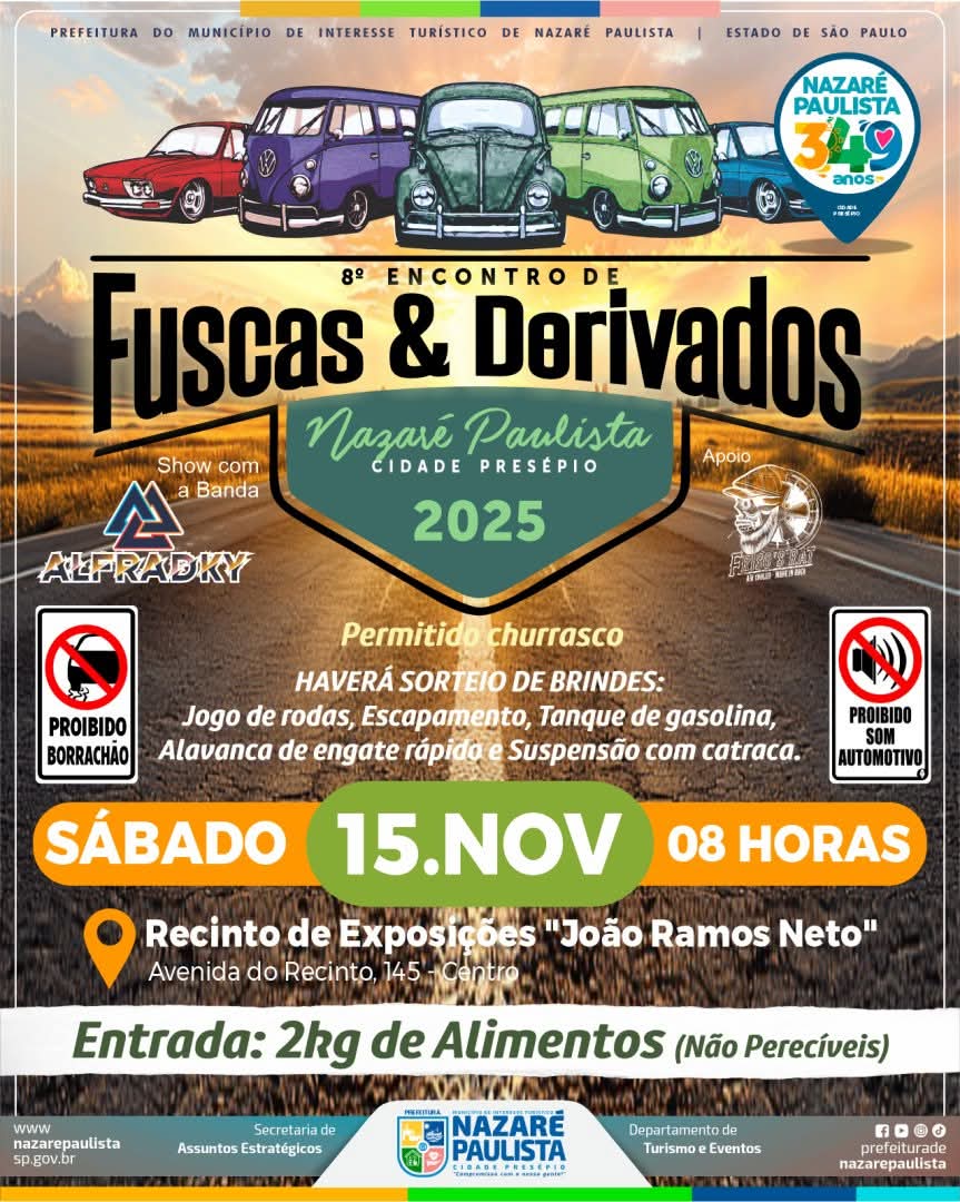 Publicidade 8°encontro de fuscas e variados