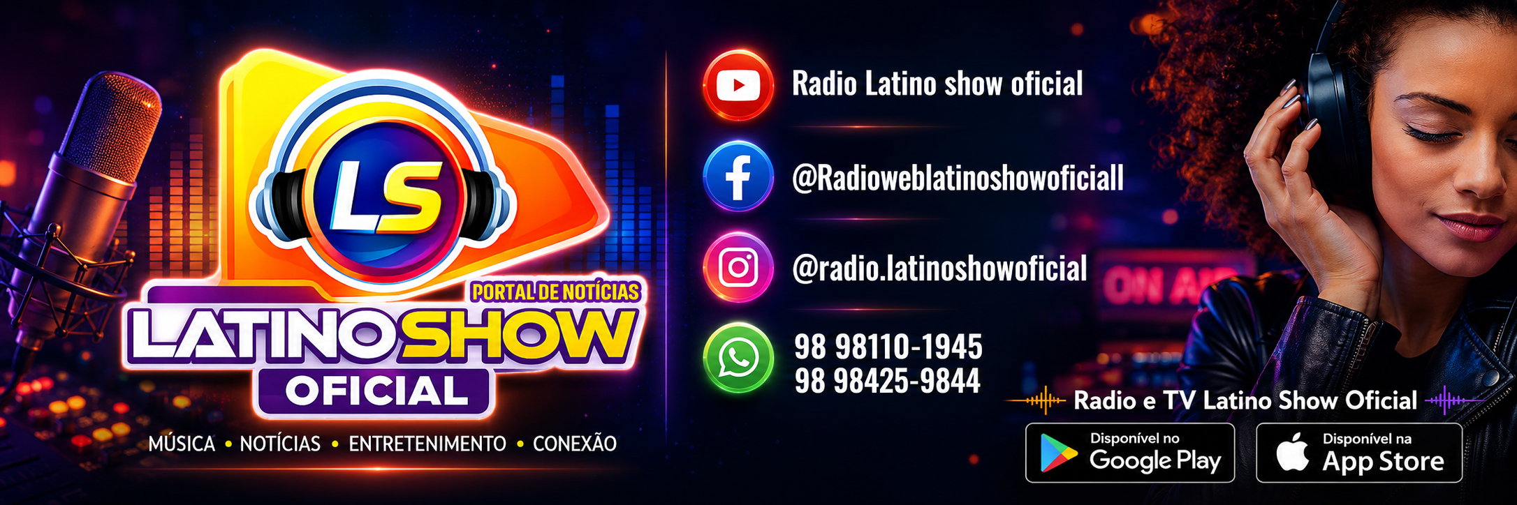 Rádio e TV Latino Show Oficial- 24 horas no ar
