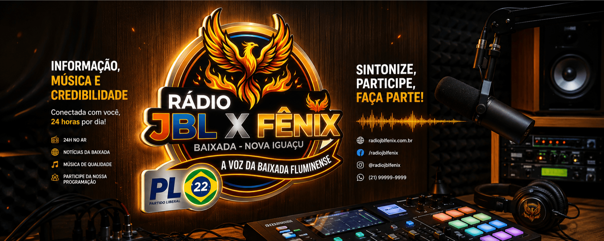 Nossa Rádio Web - 24 horas no ar