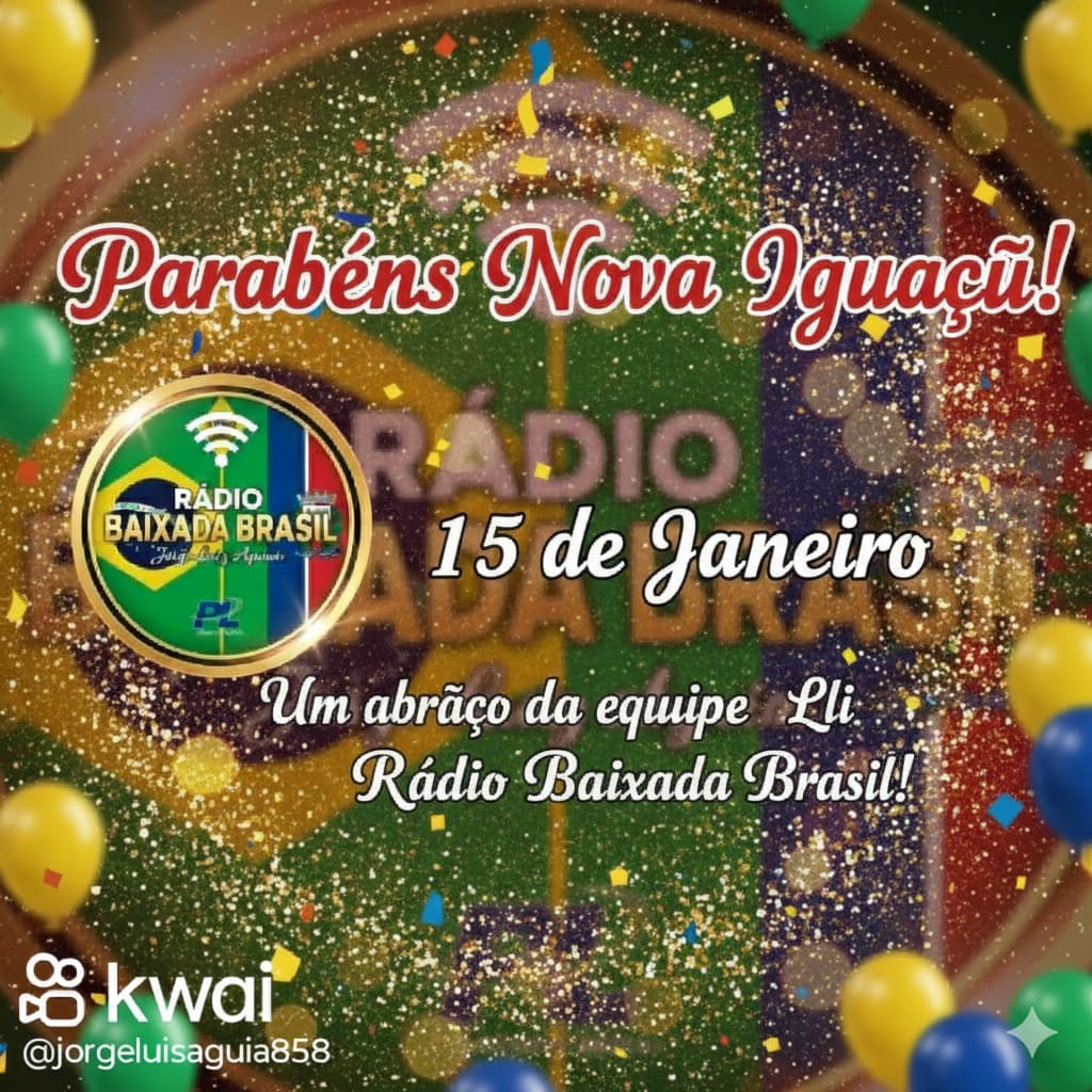 Publicidade Aniversário Nova Iguaçu