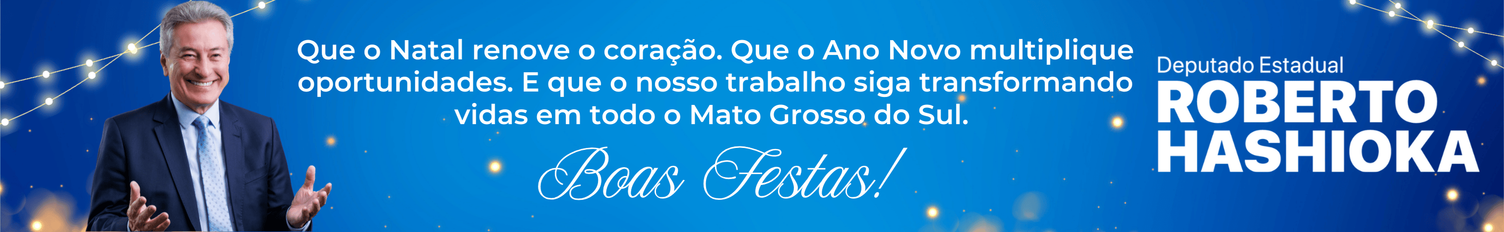 Publicidade mensagem final de ano