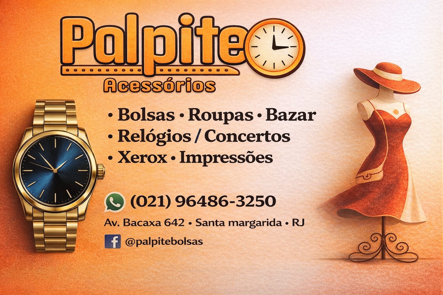 Slider Palpite acessorios