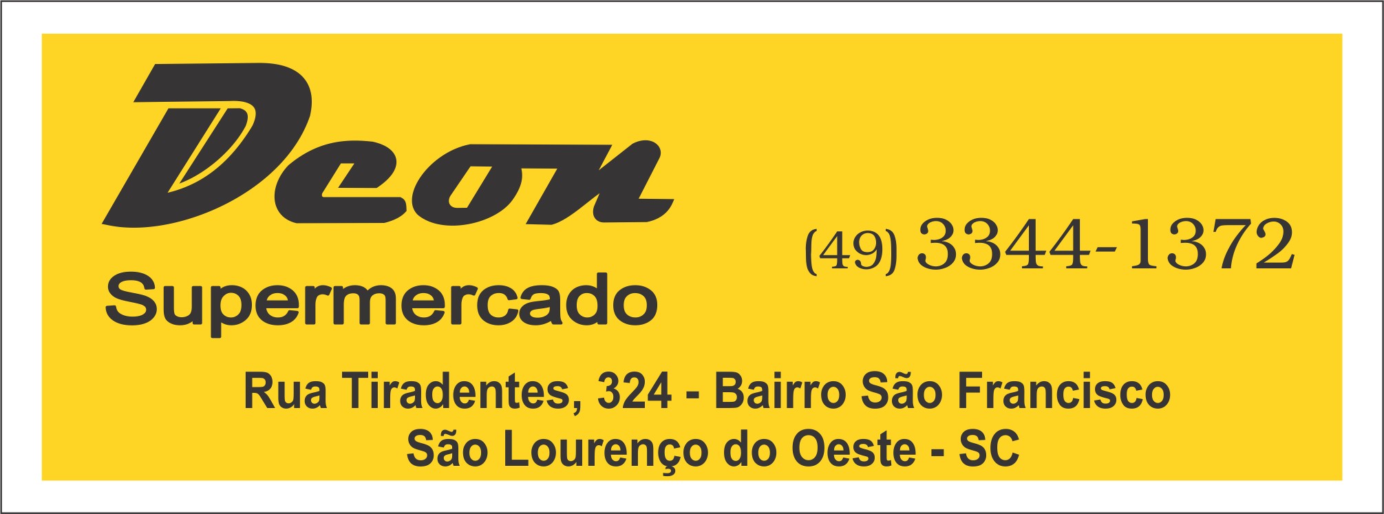 Publicidade DEON