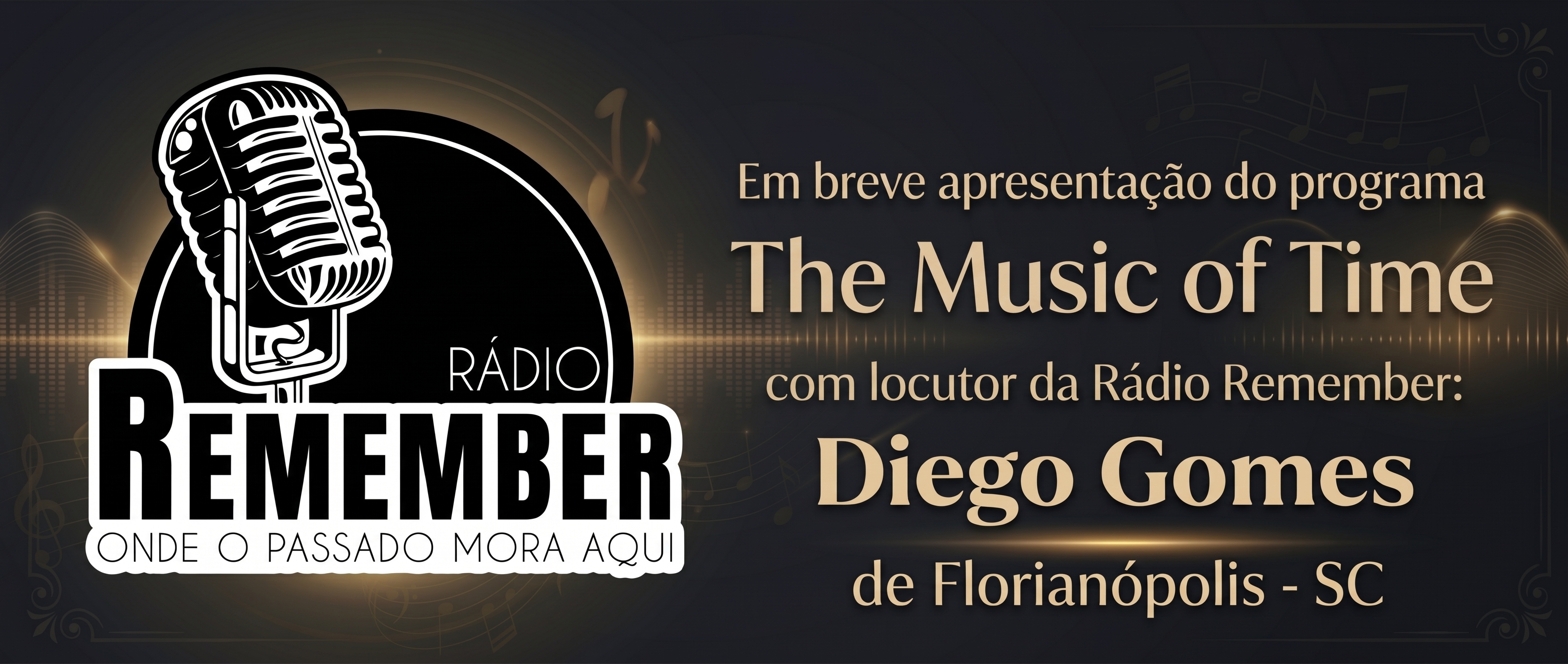 Slider Novo Locutor da Radio