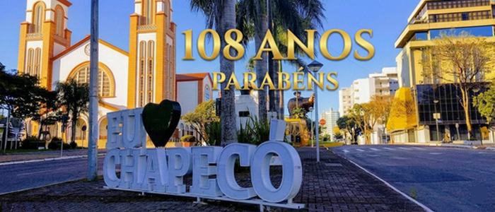 Slider Chapeco em Aniversario