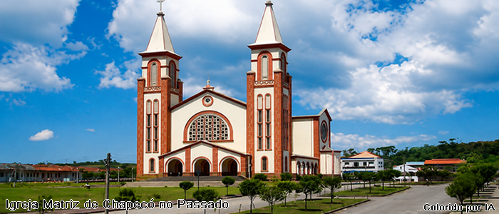 Slider Chapeco Antigamente Igreja Matriz