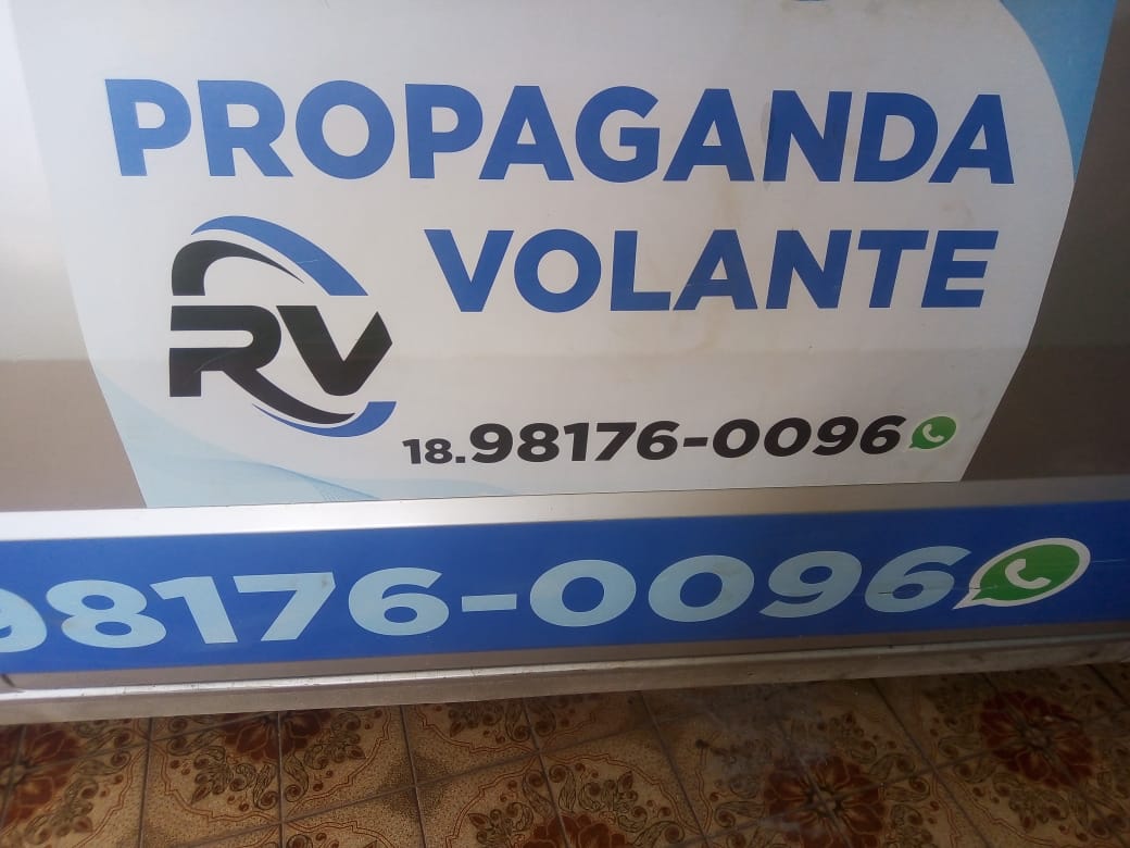 Publicidade RV PROPAGANDA VOLANTE