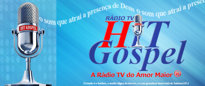 Slider Slide Rádio TV Hit Gospel - O som que atrai a presença de Deus