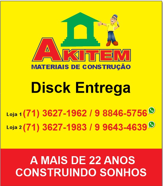 Publicidade Akitwm matérias de construção 