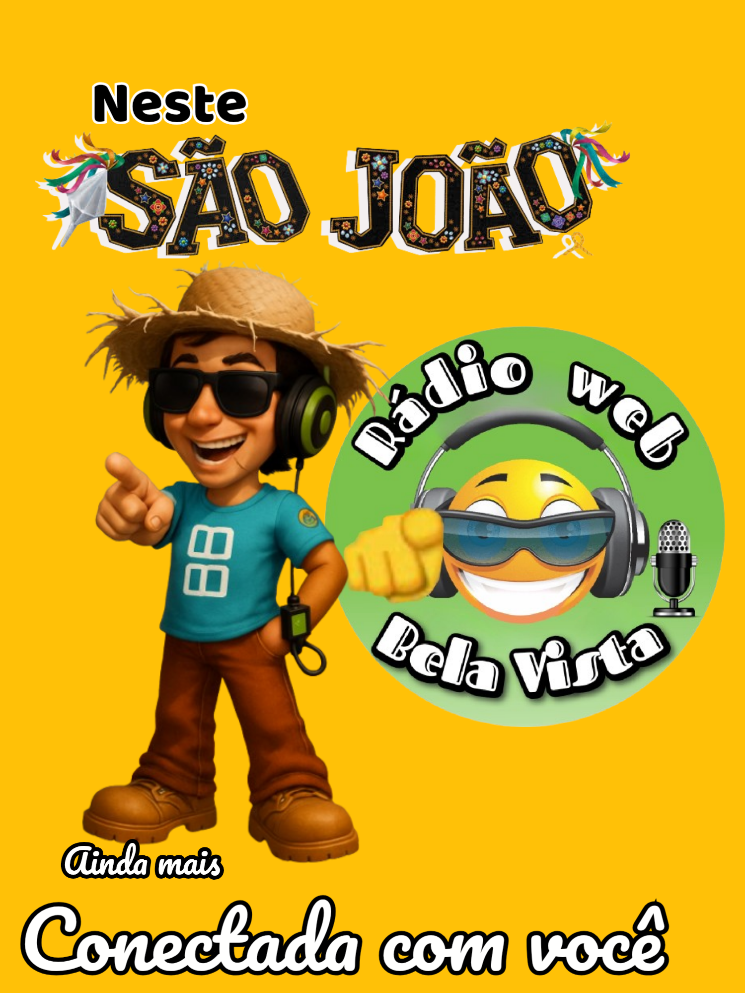 Publicidade Arraiá do Belinho 