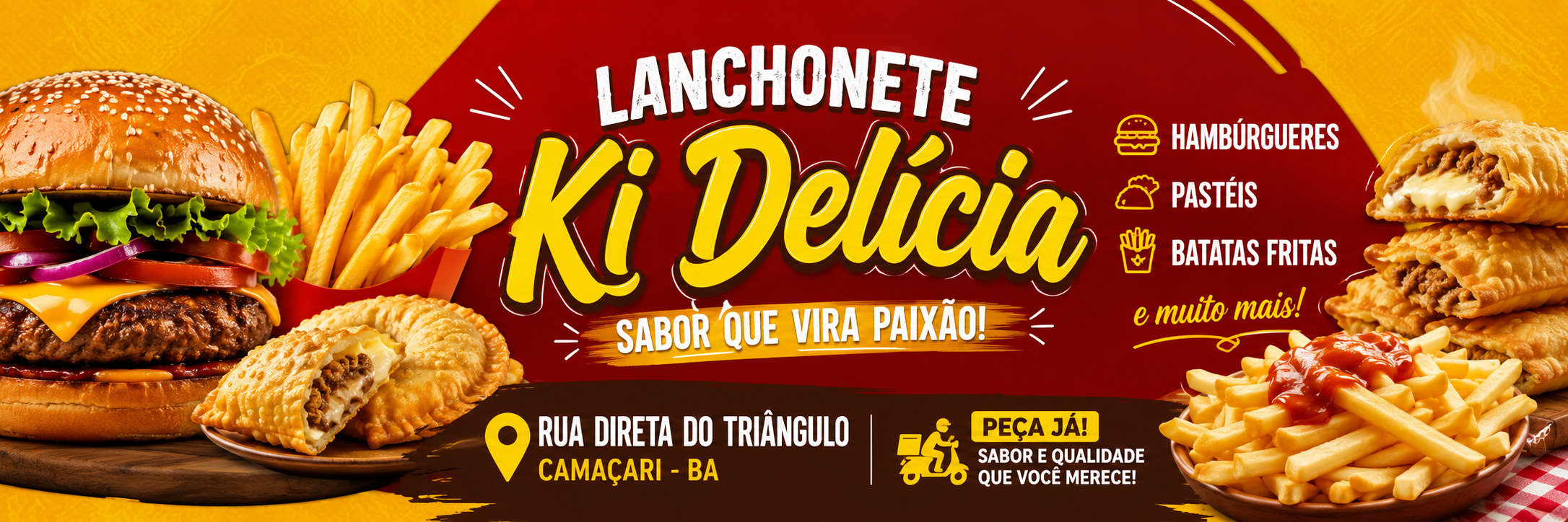 Publicidade LANCHONETE KI DELICIA