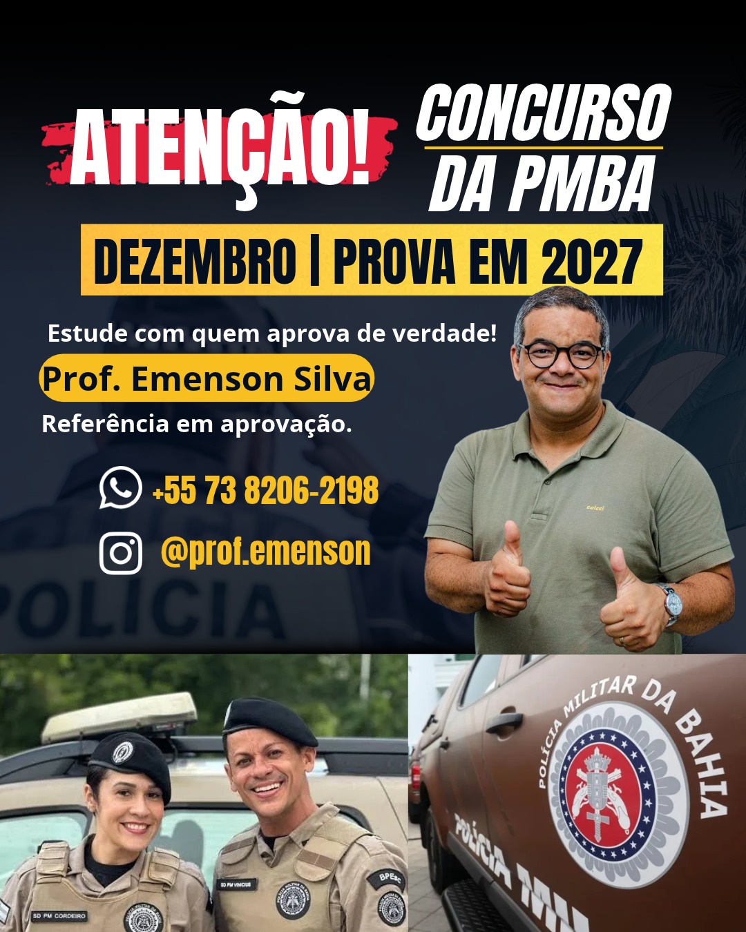 Publicidade SIGAM O PROFESSOR EMENSON SILVA