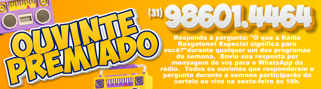 Publicidade Ouvinte premiado