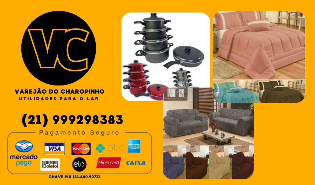 Publicidade VAREJÃO DO CHAROPINHO - 26 ANOS 