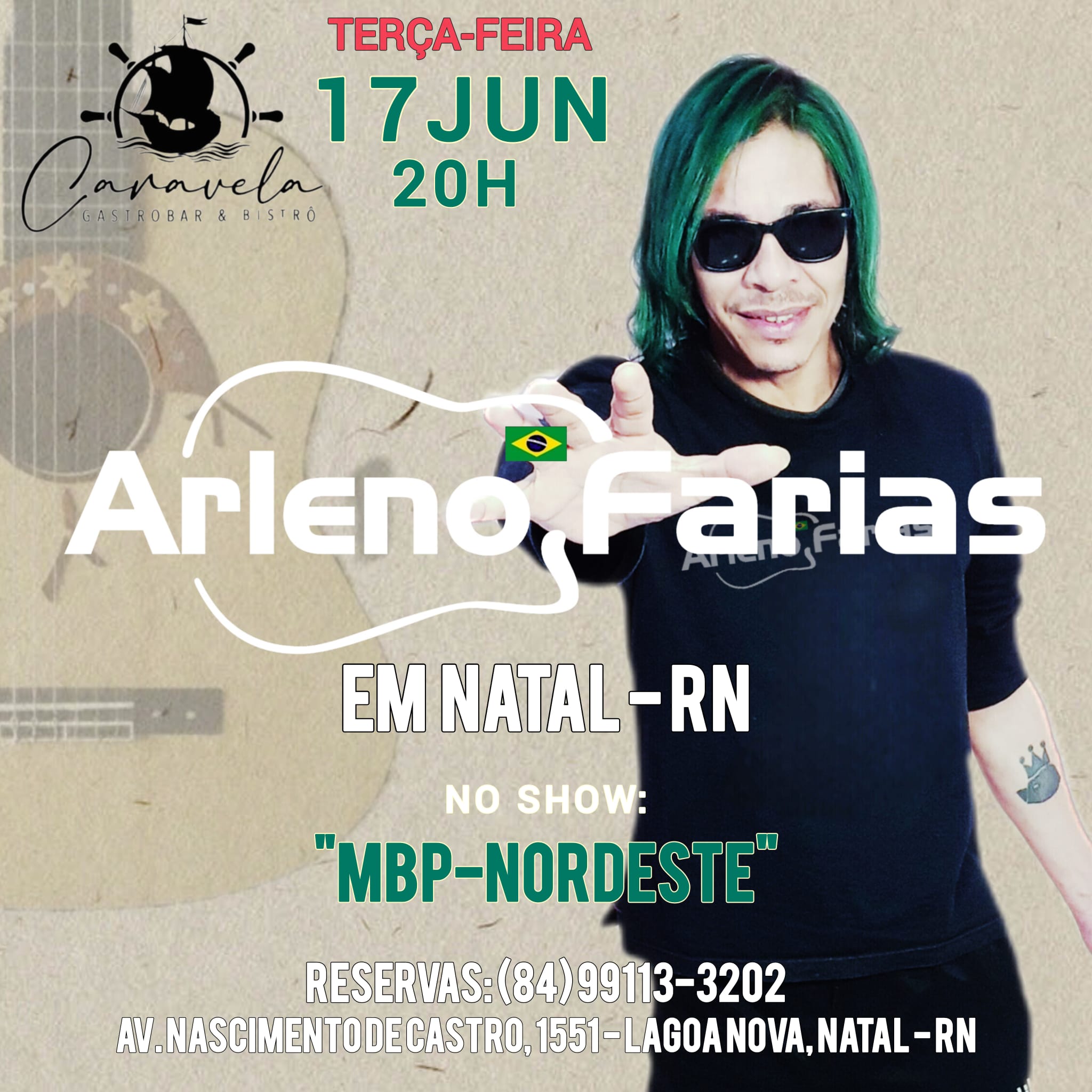 Publicidade EVENTO ARLENO FARIAS 