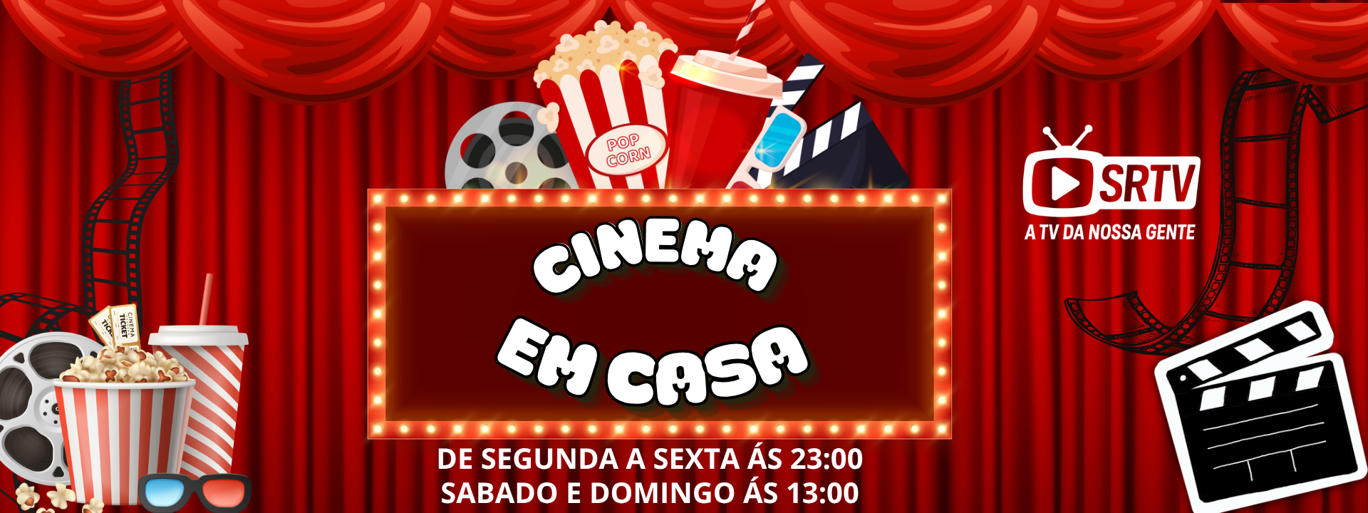 Slider CINEMA EM CASA