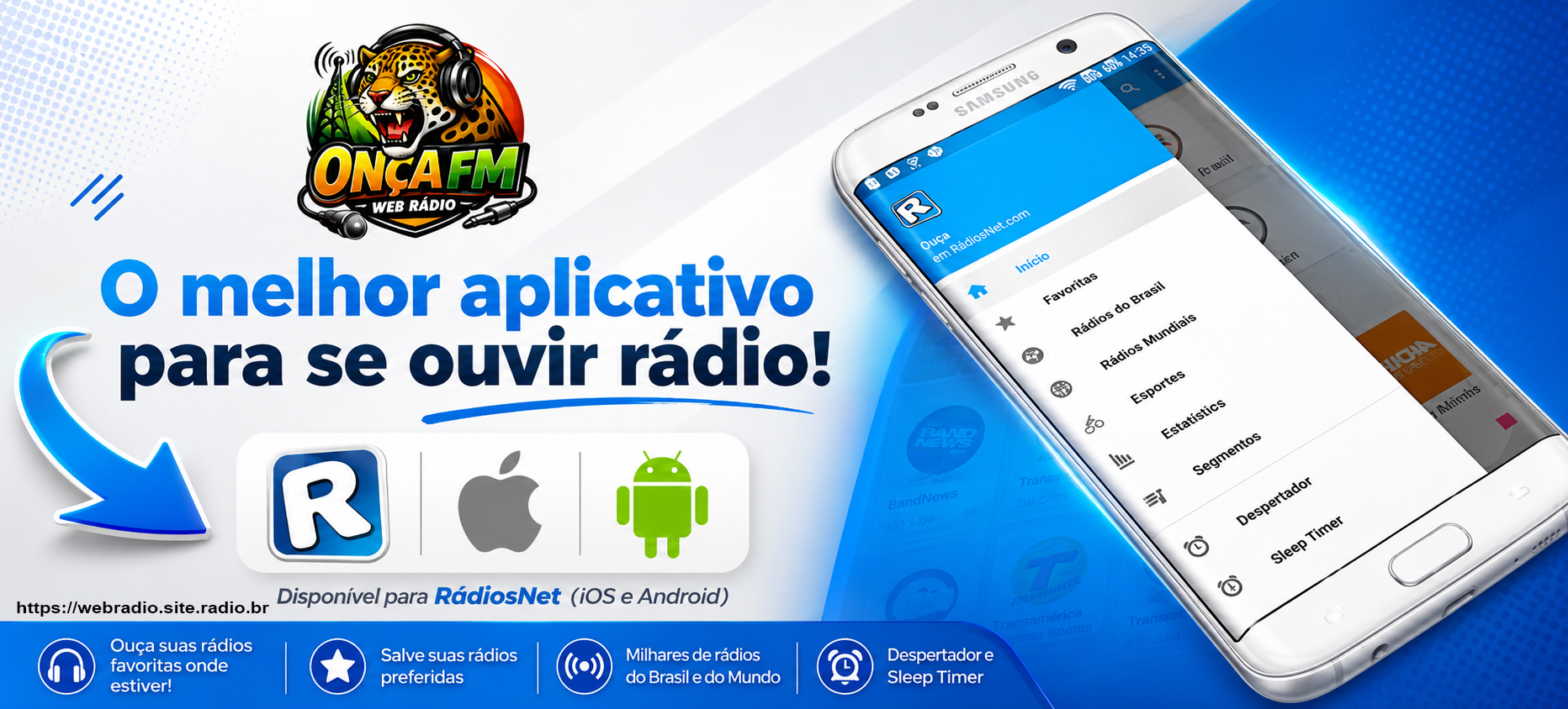 ONÇA FM A SUA RÁDIO NA INTERNET