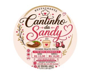 Publicidade Cantinho da Sandy