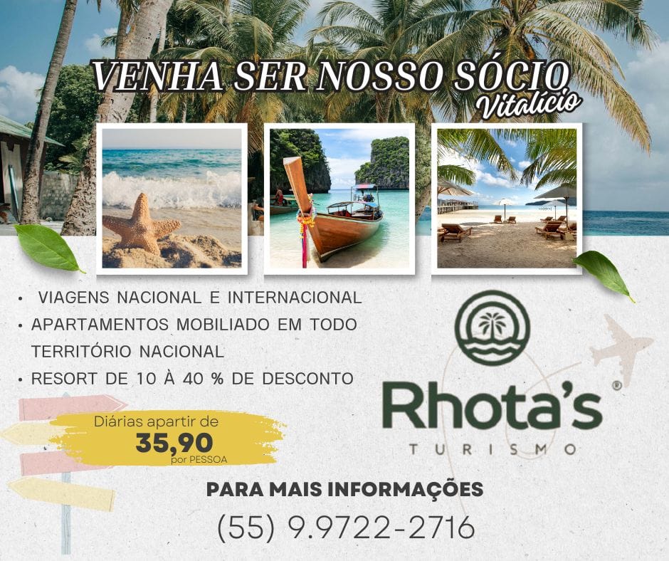 Publicidade Rhotas Turismo 