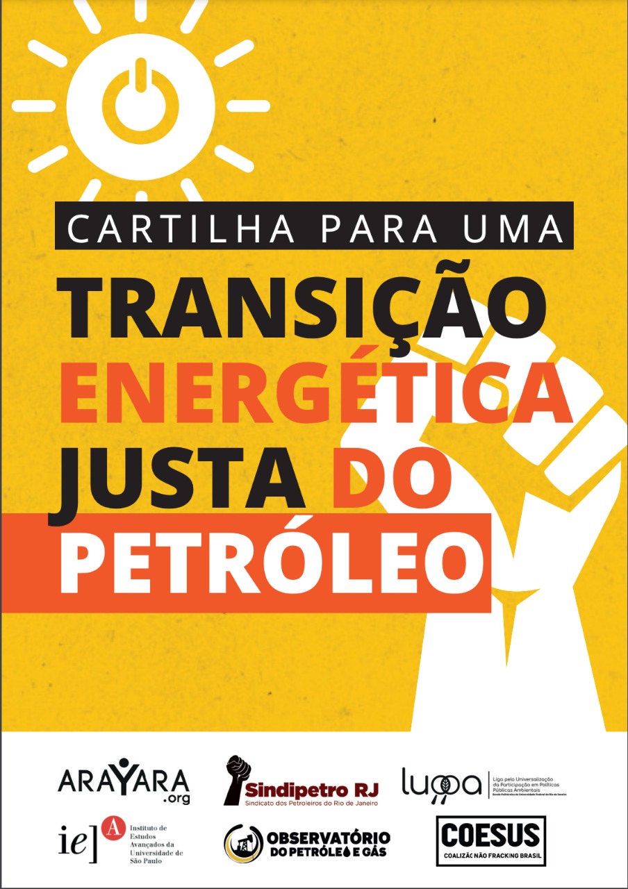 Publicidade Transição Enerética Justa - Cartilha - Arayara